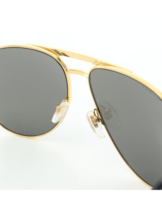 Gucci Sunglasses Semi Auto Gold Black Eyewear main image 5